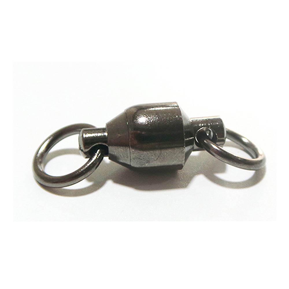 Стальные вертлюги Бочкообразные Рыболовные аксессуары Шарикоподшипниковый Рыболовный коннектор Вертлюжное кольцо Заводное кольцо