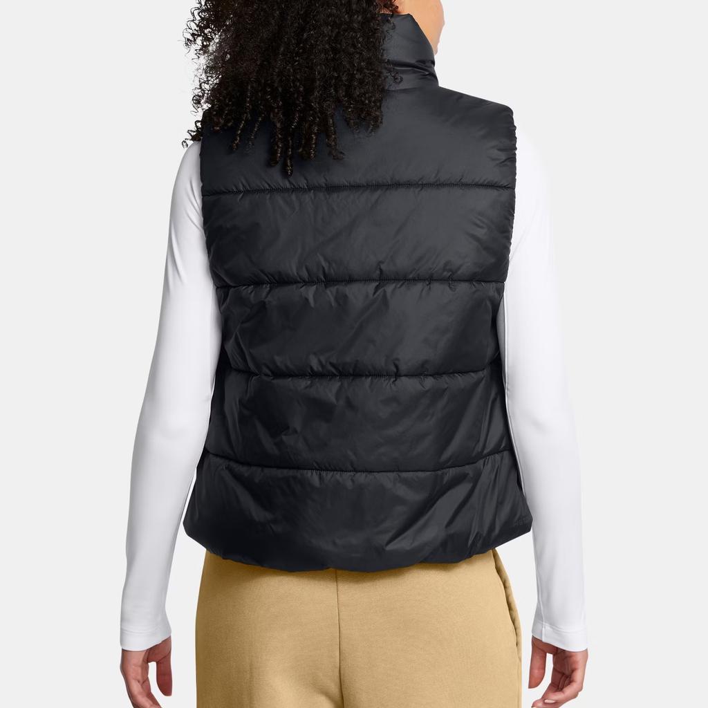 Under Armour Однотонный Удобный Легкий Теплый Водонепроницаемый Дышащий Жилет Женский жилет Черный 1389184-001