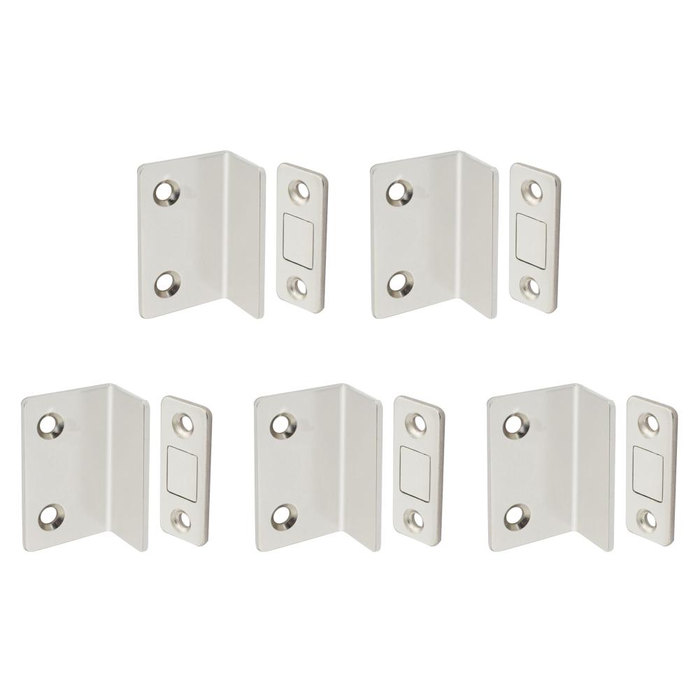 1-20 комплектов магнитных защелок для шкафа, магнитных дверных упоров, скрытых дверных доводчиков с винтом для шкафа, мебельной фурнитуры, инструмента