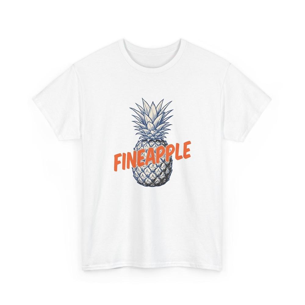 Pineapple Graphic Shirt Funny Fruit Gift Women Hand Drawn Tee Pineapple T-Shirt