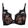 Black Bra with Lace Cups for Women by
