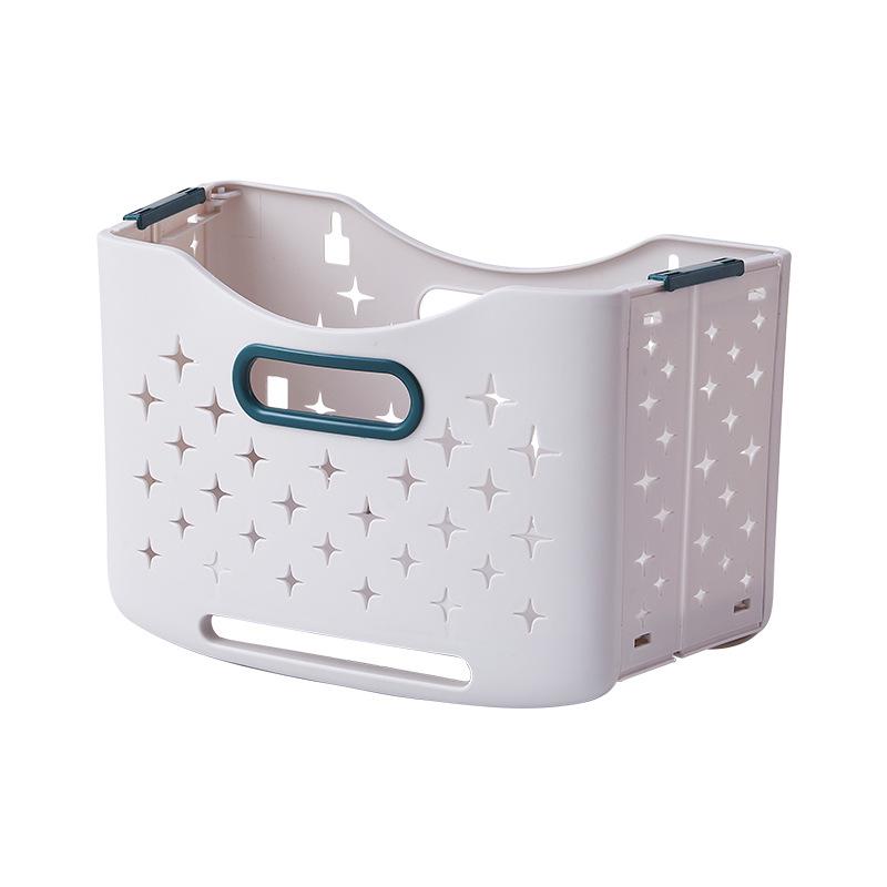 Wall-Mounted Foldable Laundry Basket: Large Capacity, Multifunctional Storage