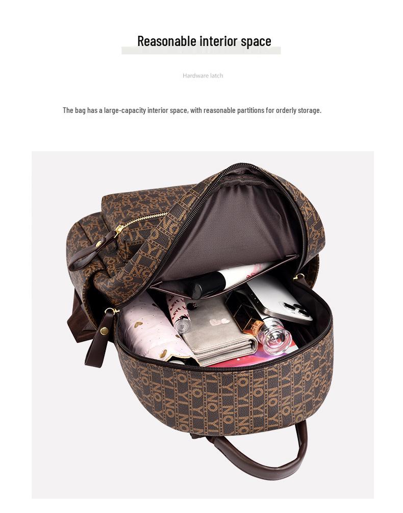 Рюкзак большой вместимости в корейском стиле, водонепроницаемый, для женщин – универсальный, модный и идеально подходящий для школы или поездок на работу.