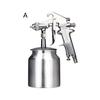 Распылитель краски, равномерное распыление, регулировочная ручка полного покрытия, пористое распыление, пневматический распылитель калибра 1,5/2,5, инструмент для мастерской
