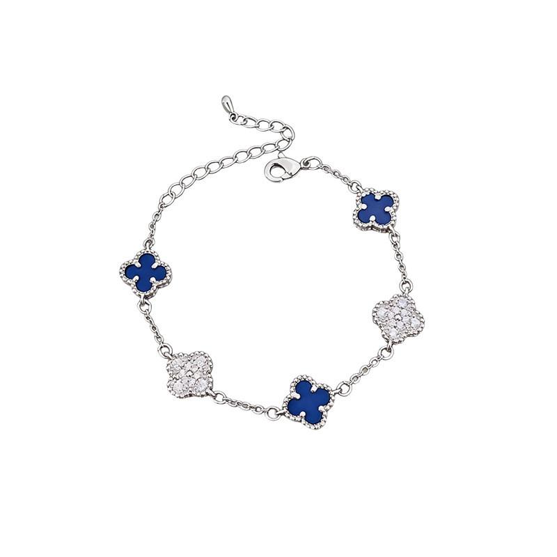 Zircon Flower Hand Chain Highend Design Stylish Accessory For Women