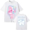 Zara Larsson-Sparkle Date Back T-Shir 2025new Summer Tee-shirt Sleeve Womenmen Casual 100%cottonTshirt Round Neck Music Tees