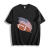 American Football Patriot T-Shirt - Stars and Stripes Design Unisex Tee