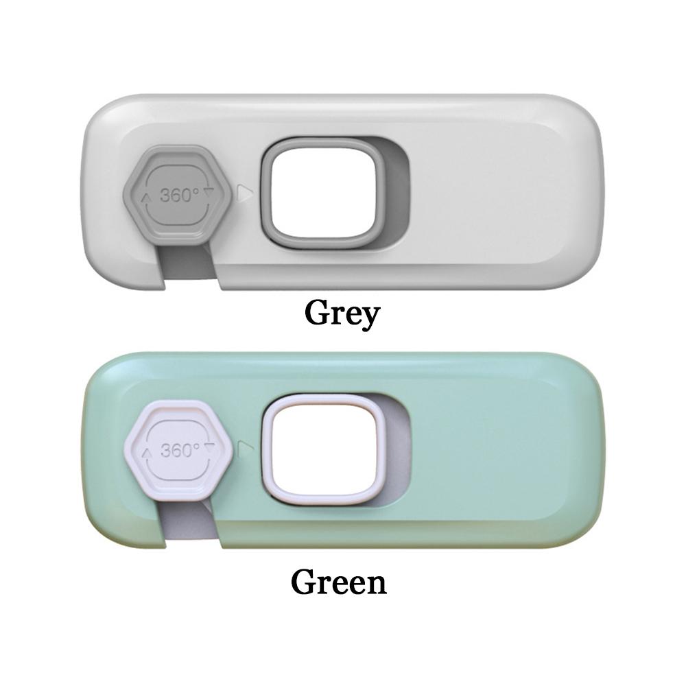 Cabinet Drawer Protection Freezer Child Safety Lock Closing Buckle Housing Safety Door Locks
