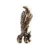 1Pcs Brass Eagle Miniature Sculpture Ornament Figurine Home Decor Accessories