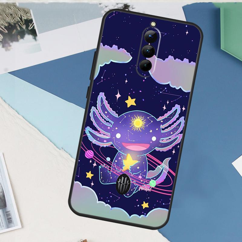 Милый чехол с аксолотлем для ZTE Nubia Red Magic 10S 11 10 9 8 8S 9S Pro Plus 6 7 6S 7S Pro 5G 6R 10 Air