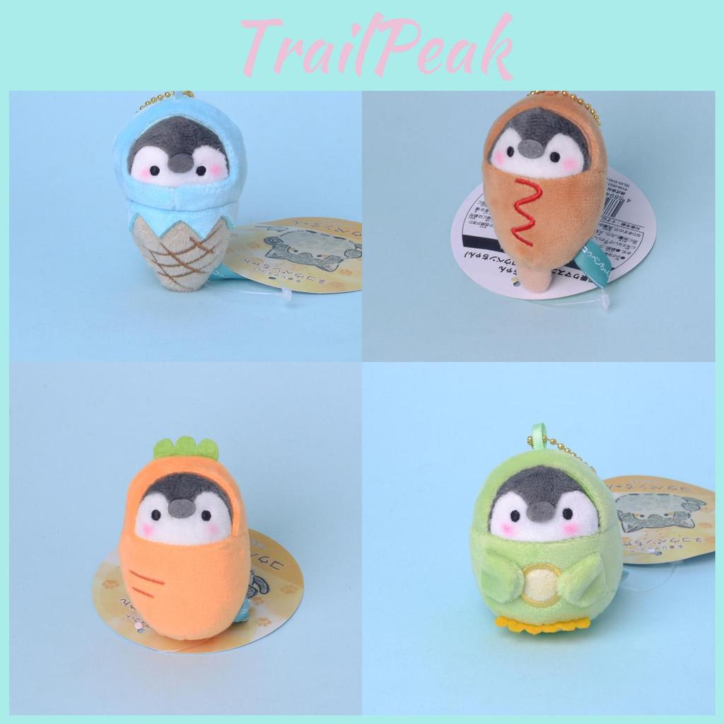 Penguin Dog Hot Plush Keychain Figure Cute Cartoon Animal Style Kids Gift Room