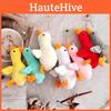 Adorable Goose Plush Keychain With Durable Material For Bag And Car Accessories