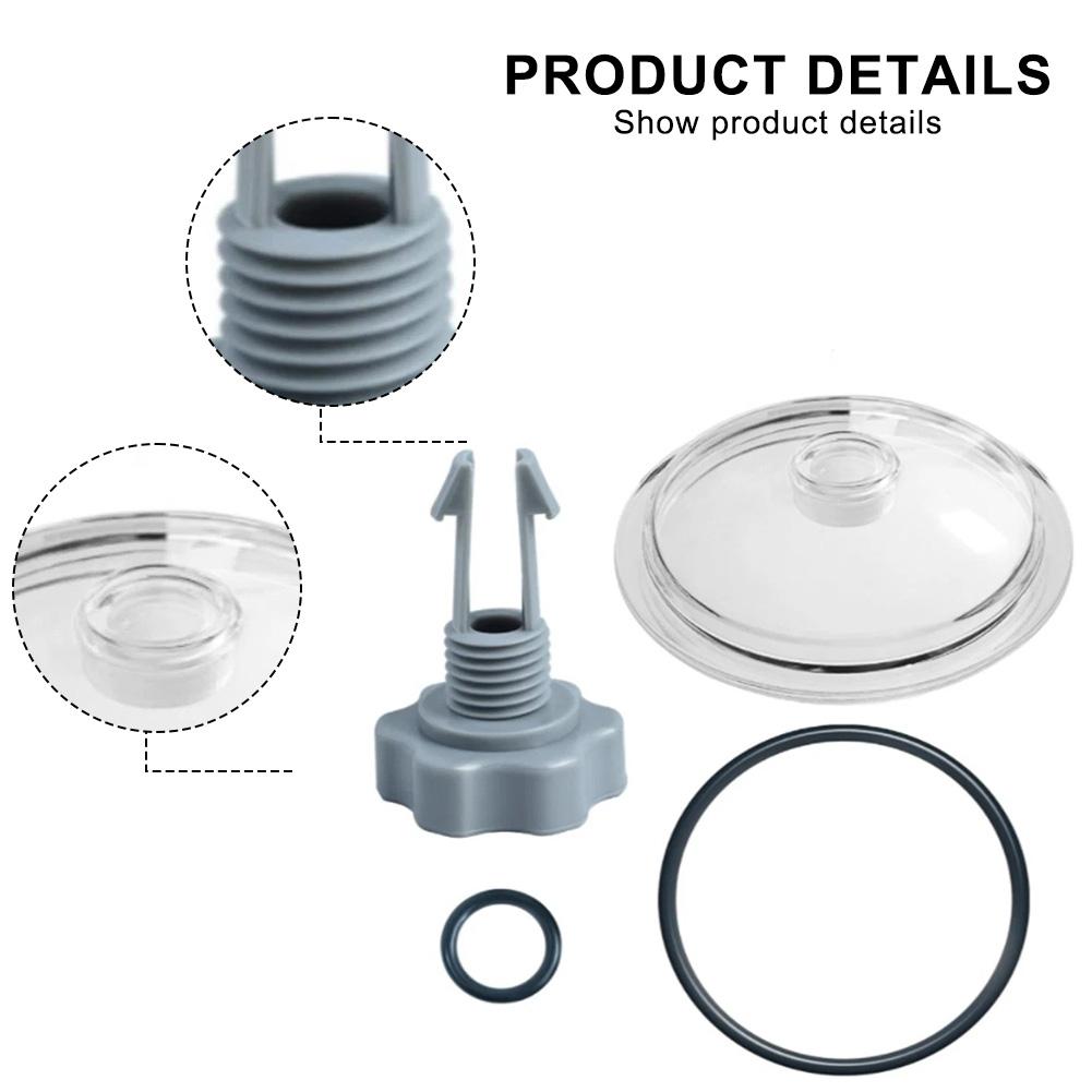 For SF15110 Compatible Pool Pump Lid Replacement with O Loop Seal for Leaf Trap Cover to Support Consistent Pool Operation