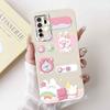 Для Huawei Nova 7 SE CDY-AN00 Мягкий Силиконовый Модный Чехол с Цветами Для Huawei Nova7 SE Nova 7se 6.5" Милый Мультяшный Защитный Бампер