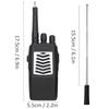 2 шт. 98,4 фута Детская рация Беспроводная двухсторонняя радиосвязь Игрушка для взаимодействия родителя и ребенка Подарок