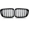 Front Bumper Kidney Grille For BMW E84 2011-2016 Glossy Black Car Racing Grills Double Slat Sport Cover