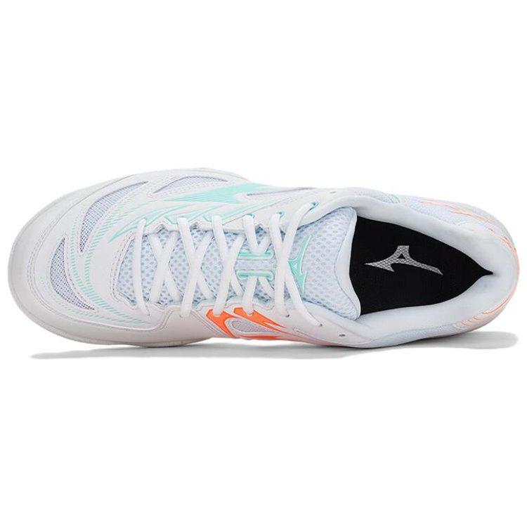 Mizuno Кроссовки для бадминтона Fang NX Low top Унисекс Белый Синий Оранжевый 71GA205011