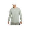 Базовая быстросохнущая футболка Dri-Fit с круглым вырезом и длинным рукавом, мужские топы, светло-зеленый HQ4736370