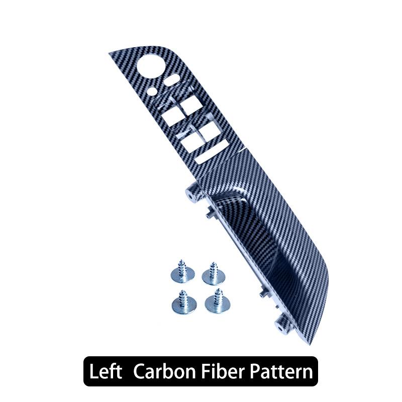 Для BMW 3 серии E90 E91 E92 LHD внутренняя ручка автомобиля панель натяжная накладка внутренняя крышка переключателя двери водителя авто интерьер