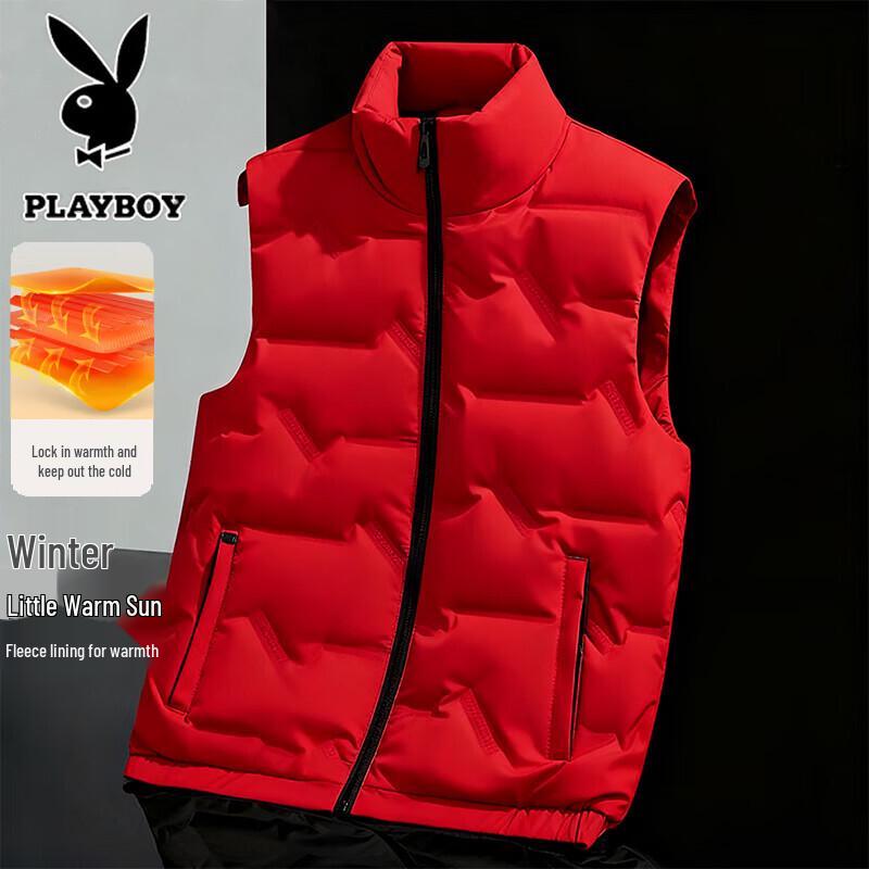 PLAYBOY Мужской утепленный жилет со стойкой