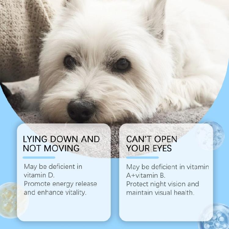 Добавка для здоровья собак с витаминами, минералами, аминокислотами 80 таблеток Таблетки для улучшения иммунной системы Все породы