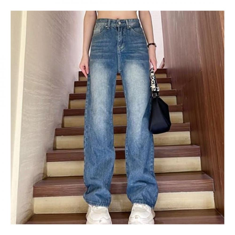 Navava Np247 Retro Straight Denim Pants