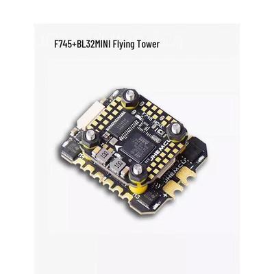 Полетный контроллер JHEMCU F745 Mini FPV и стек ESC 60A BLHeli_32