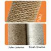 Pet Scratching Post Tree Sisal Climbing Frame DIY Replacement Post Accessories -Toy Pet Furniture