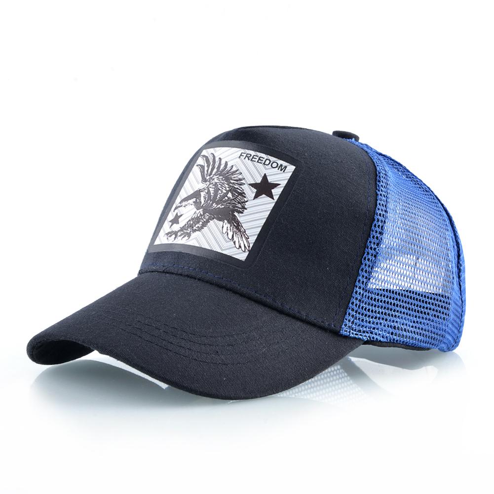 Mesh Baseball Cap Men's Dad Hat Women Breathable Snapback Caps Summer Visor Hat Freedom Trucker Cap