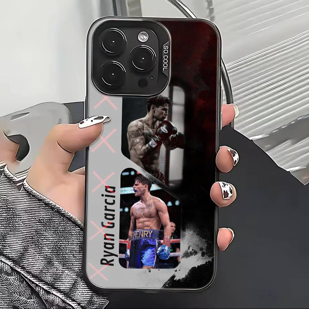 R-Райан Гарсия Звезда бокса Чехол для телефона Для iPhone 17,16,15,14,13,12,11 Plus,Pro Max,XS,Цветной Серебряный Чехол для телефона Funda Cover
