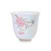 High-end Dehua White Porcelain Linglong Personal Special Master Cup Kung Fu Small Teacup Tea Set