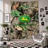 Wall TapestryJohn Deere Art Hanging Cloth Decorative Background Cover for Room Decoration