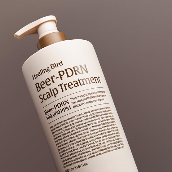 Healing Bird Beer-PDRN Средство для лечения кожи головы 1000 мл