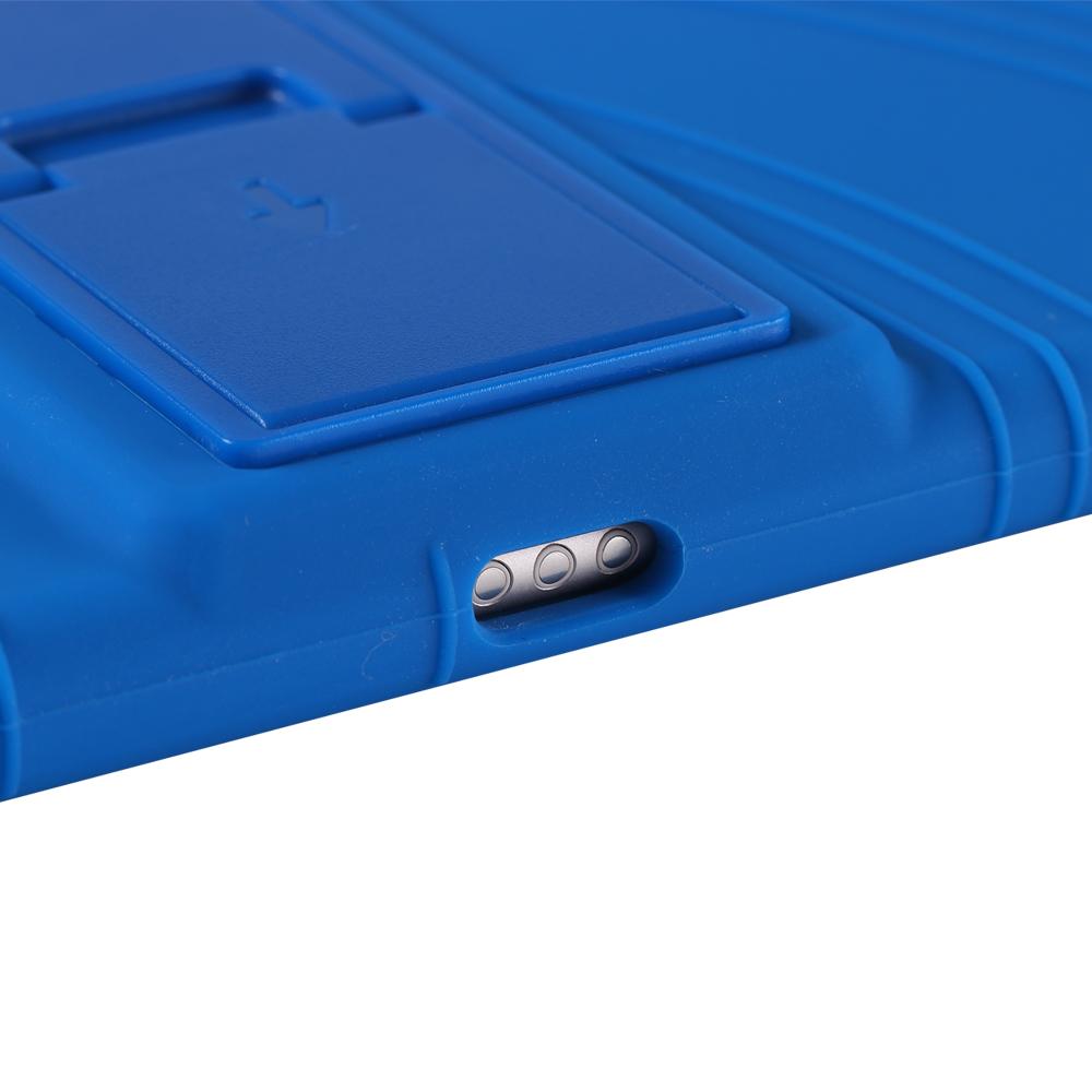 For Oppo Pad SE/OnePlus Pad Lite Silicone Case with Kickstand Rugged Protective Cover