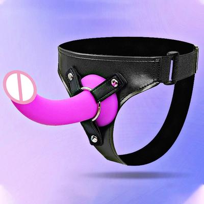 Мужские трусики с ремнем и дилдо, носимый массажер для пениса и проникновения для пар, дилдо, лесбийский петух, гей-упряжь, женский реалистичный секс