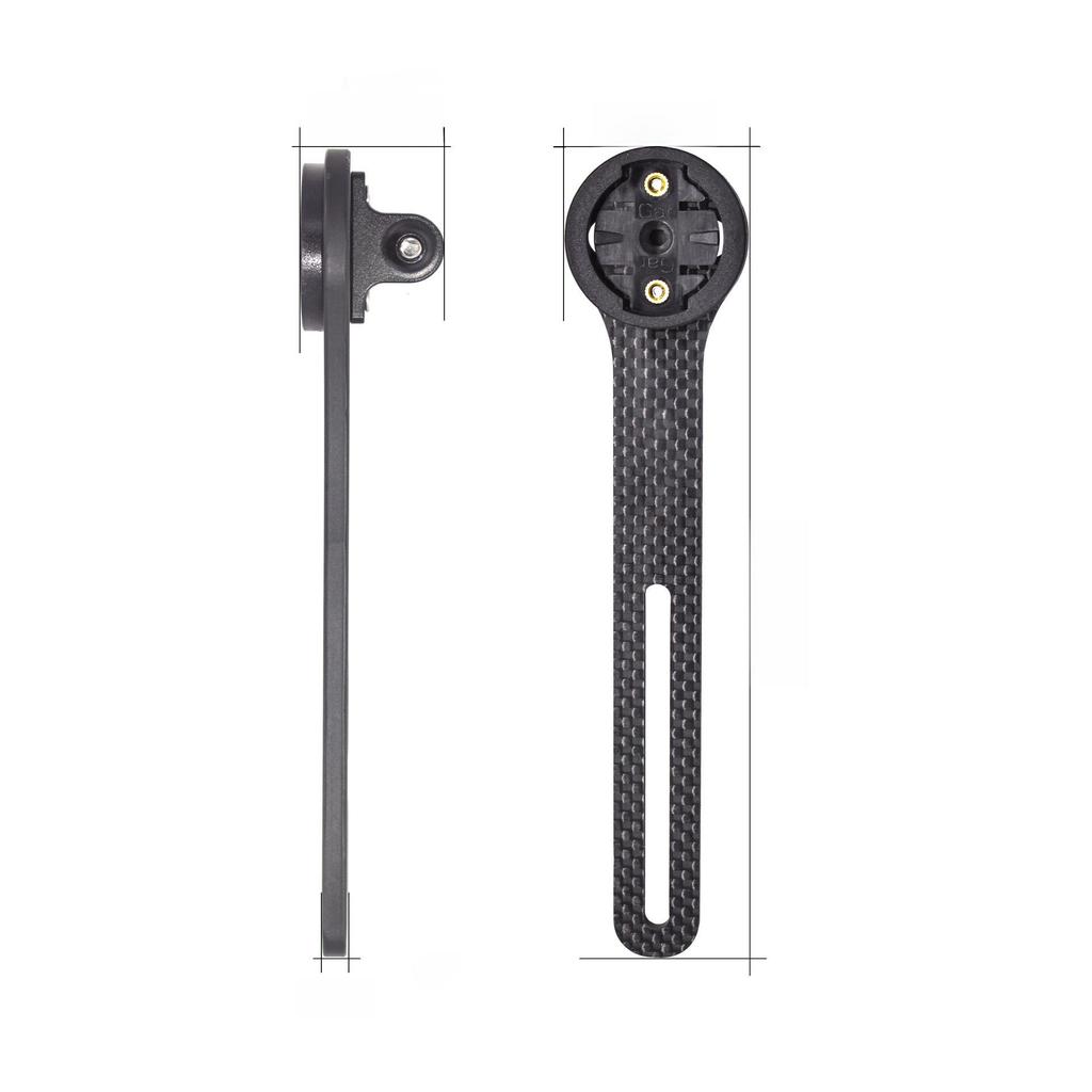 Интегрированный руль велосипеда из углеродного волокна с кронштейном одометра