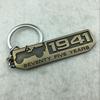 1941 Keychain Metal Bronze Emblem Key For Renegade Wrangler Cherokee