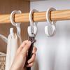 New S-shaped Hook, Multifunctional and Adjustable, Strong Hook, Wardrobe, Bathroom Available Card Slot