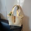 Large-capacity Commuter Tote Bag Women's Summer New Woven Straw Bag Seaside Vacation Wind Beach Bag