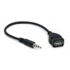 Автомобильные магнитолы Мужские разъемы Jack в USB-разъем Кабель-конвертер USB-накопитель Aux-кабель