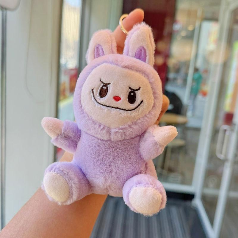 Cartoon Plush Style Toy Keyring Gold Keychain Key Holders Collectors
