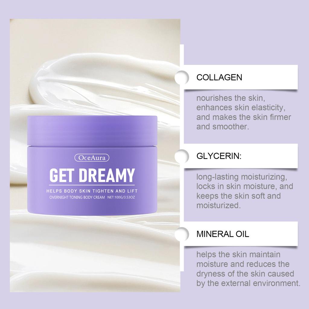 OceAura GET-DREAMY Overnight Toning Whip — укрепляющий тонизирующий кнут для тела, который можно использовать во время сна (1 шт.)