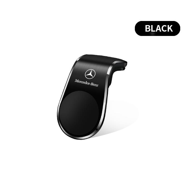 Car Magnetic L-shaped AMG Badge Car Dedicated GPS Phone Holder Car Goods For Mercedes-Benz AMG C500 C200 C300 A B C E GLA CLA GLK GL ML GLE W204 W205