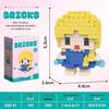 Micro Particle Cartoon Figure Building Blocks for Kids - Assembly Toys & Hanging Ornaments