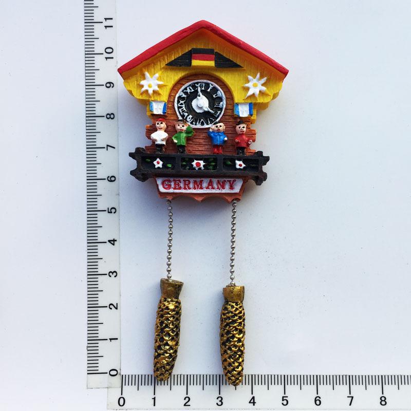 Красивые Магниты на Холодильник Сувенир Часы с Кукушкой Магнит на Холодильник Наклейки на Холодильник Декоративные Магниты Magnetico Refrigerador