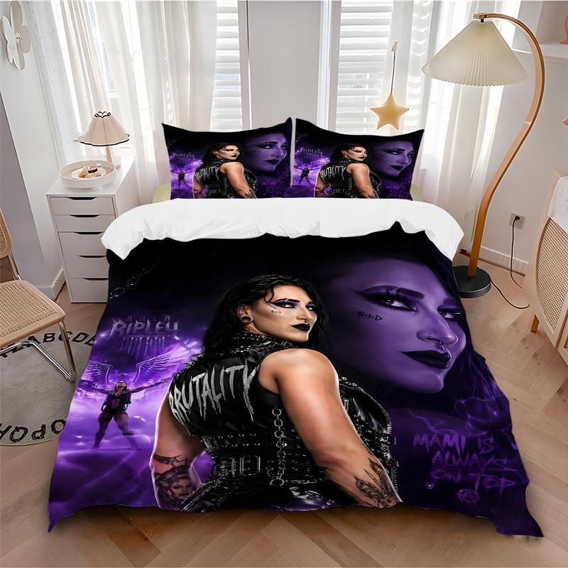 3Pcs River Ripley Brutality Reigns Bedding Sets For All Sizes New 3D Printed Bed Cover Comforter Duvet Cover Pillowcase Bedroom Decoration