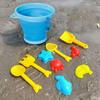 Portable Sandbox Toy Bucket Retractable Beach Collapsible Bucket Beach Folding Buckets  Car Washing