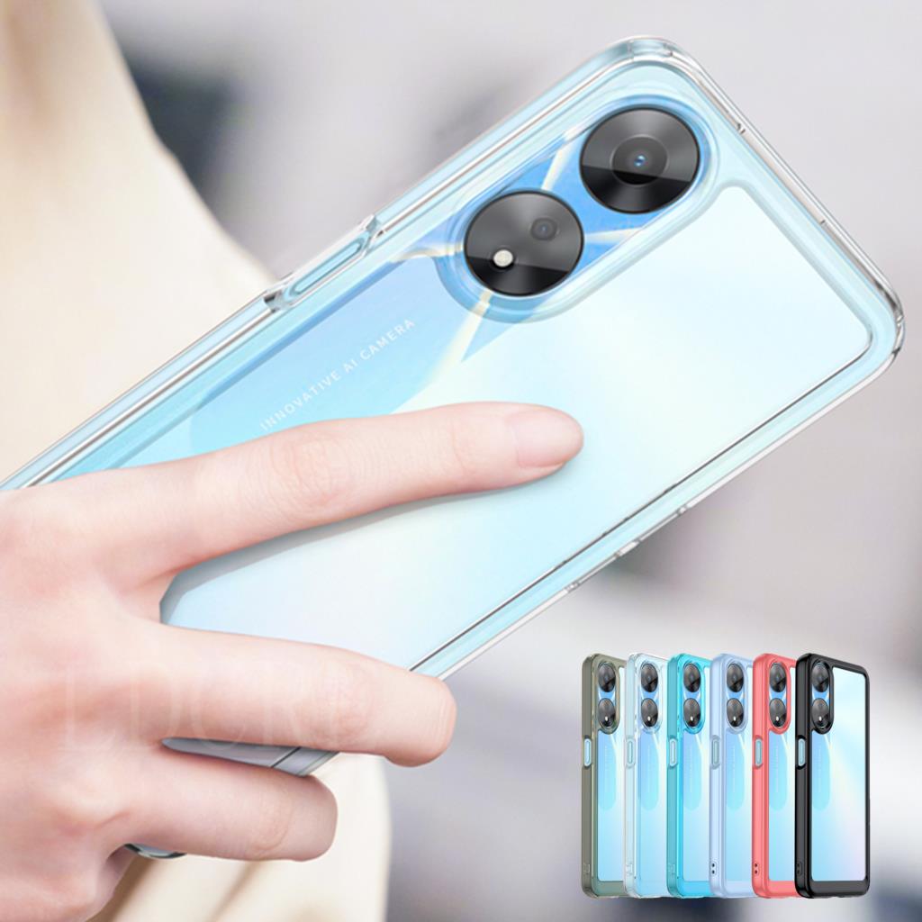 Для OPPO A78 5G чехол OPPO A78 Capas новый телефон бампер ударопрочный прозрачный многоцветный прозрачный для Fundas OPPO A 78 A78 5G