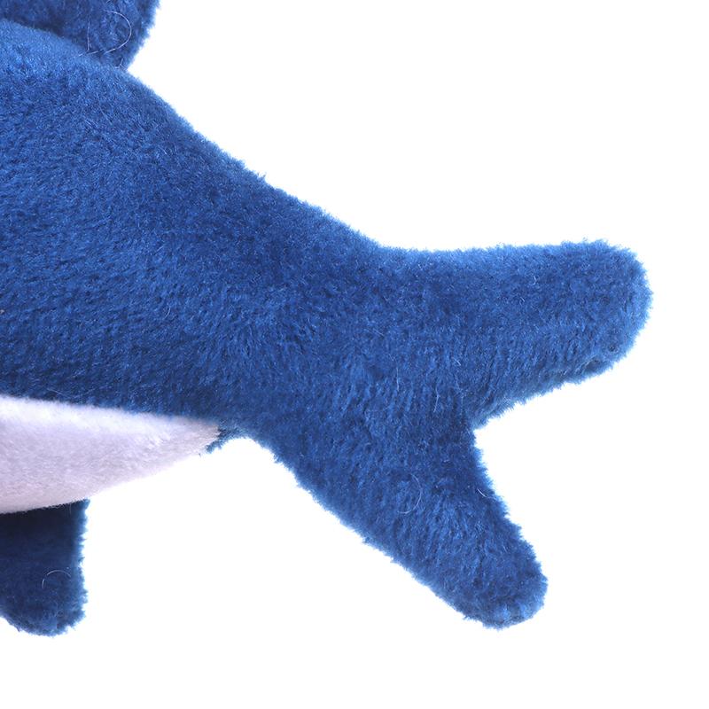 Cute Cartoon Stuffed Plush Shark Pendant Key Chain Ring Doll Toys For Kids Gifts