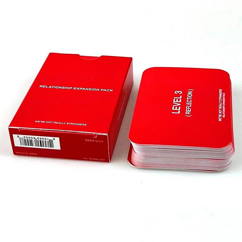 Мы не совсем незнакомцы. Издание для дружбы. Карточная игра. Интерактивная карточная игра для взрослых и игра для знакомства.